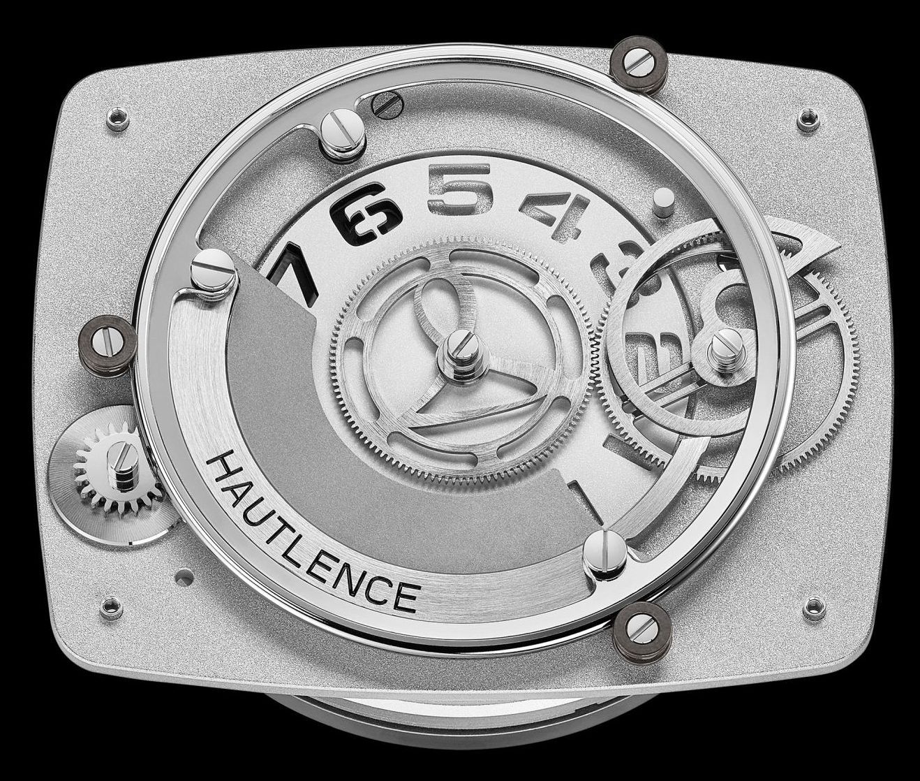 Центральное колесо механизма часов Hautlence HL Newton